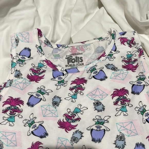 Dream works Trolls 6/6x drop waist tank dress worn once stretchy fabric euc - Picture 2 of 7